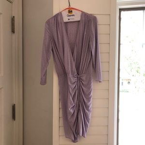Veronica Beard Purple Sparkle Gemstone Dress Sz: 4